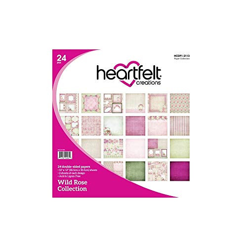 Heartfelt Creations Wild Rose Paper collection