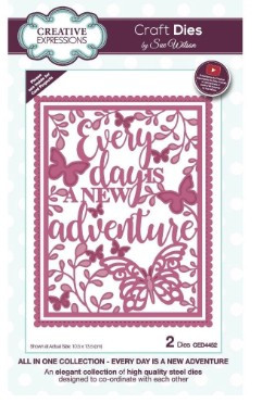 Creative Expressions- All In One Collection- Every Day Is a New Adventure Craft Die