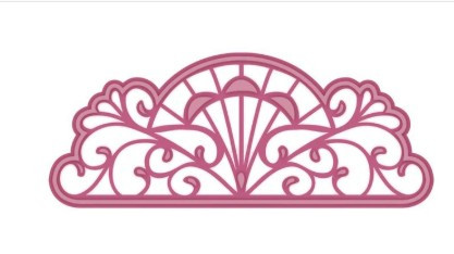 Creative Expressions- Sue Wilson- Configurations- Sunrise Adornment