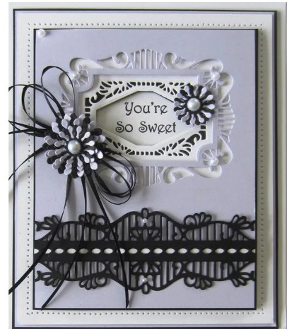 Creative Expressions- Sue Wilson- Configurations- Sunrise Adornment