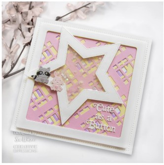 Creative Expressions- Sue Wilson- Background Collection- Plaid Craft Die