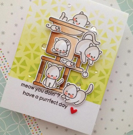 Heffy Doodle- Crazy Kaleidoscope Stencil