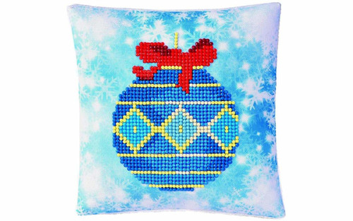 Diamond Dotz DDP2.020 Mini Pillow Bauble Blue