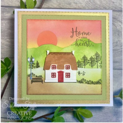 Creative Expressions- Sue Wilson- Miniature Village Collection- Primrose Cottage Craft Die