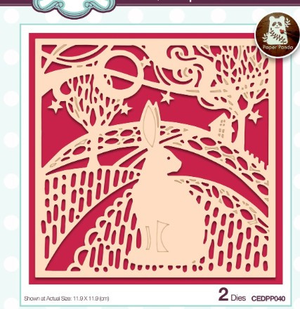 Creative Expressions- Paper Panda- By Moonlight Craft Die