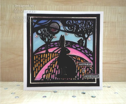 Creative Expressions- Paper Panda- By Moonlight Craft Die