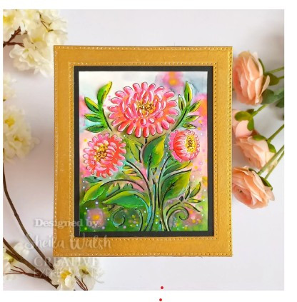 Creative Expressions- Paper Cuts Cut & Lift Collection- Zinnia Craft Die