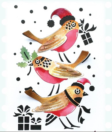 Creative Expressions- Paper Cuts Cut & Lift Collection- Festive Trio Craft Die