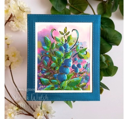 Creative Expressions- Paper Cuts Cut & Lift Collection- Blueberry Bliss Craft Die
