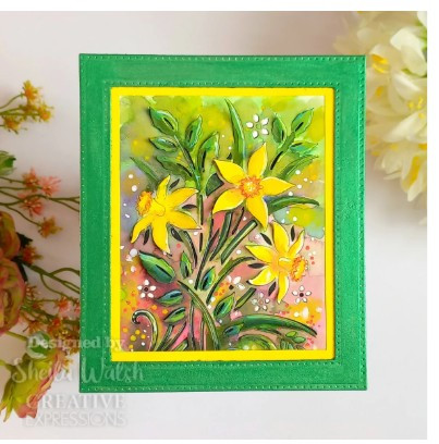 Creative Expressions- Paper Cuts Cut & Lift Collection- Dancing Daffodils Craft Die