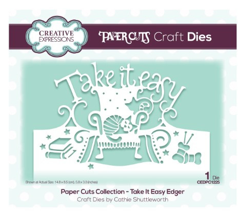 Creative Expressions- Paper Cuts Collection- Take It Easy Edger Craft Die