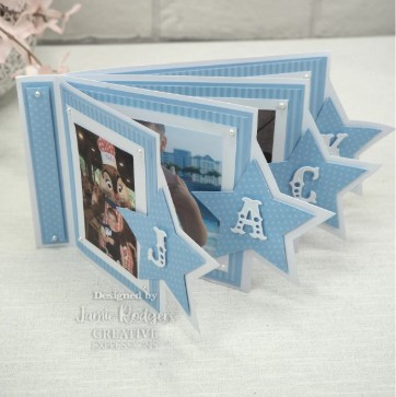 Creative Expressions- Jamie Rodgers- In and Out Collection- Stars Craft Die