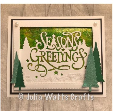 Creative Expressions- Paper Cuts Collection - Seasons Greetings Edger