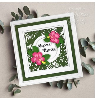 Creative Expressions- Sue Wilson- Layered Flowers Collection- Hibiscus Craft Die