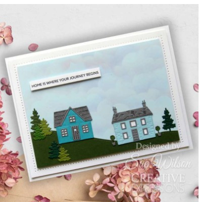 Creative Expressions- Sue Wilson- Miniature Village Collection- Keepers Cottage Craft Die
