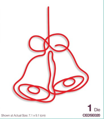 Creative Expressions- One-liner Collection- Jingle Bells Craft Die