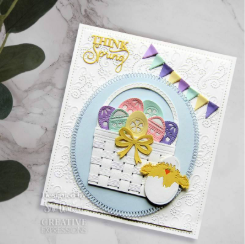 Creative Expressions- Sue Wilson- Necessities Collection- Woven Basket Craft Die