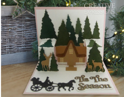 Creative Expressions- Sue Wilson- Festive Collection- Winter Wonderland Craft Die