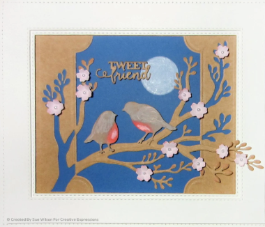 Creative Expressions- Sue Wilson- Finishing Touches Collection- Cherry Blossoms Craft Die