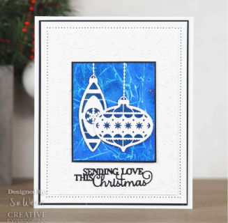 Creative Expressions- Sue Wilson- Festive Collection- Sparkle Baubles Dies