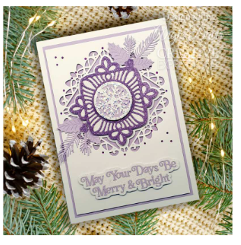 Creative Expressions- Sue Wilson-Festive Collection- Pinwheel Snowflake Craft Die