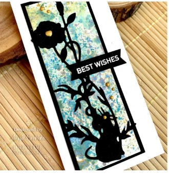 Creative Expression-s Paper Panda Collection- Among the Poppies Craft Die