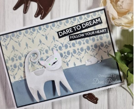 Creative Expressions- Sue Wilson- Pet Pals Collection- Mittens Craft Die