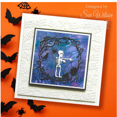 Creative Expressions- Sue Wilson- Halloween Collection- Boo To You Frame Craft Die