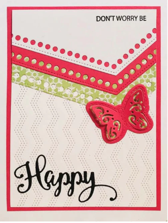 Creative Expressions- Lisa Horton- Stitched Collection- Embroidered Elements Craft Die