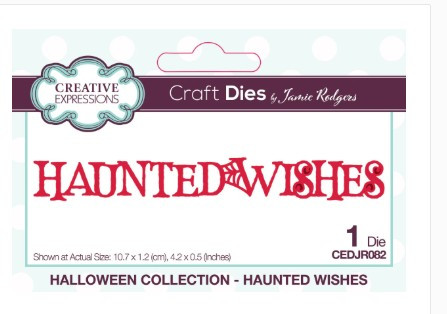 Creative Expressions- Jamie Rodgers- Halloween Collection- Haunted Wishes Craft Die