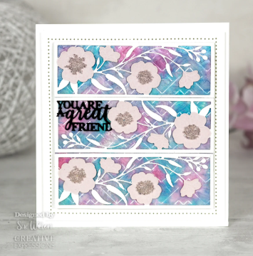 Creative Expressions- Sue Wilson- Mini Sentiments- You Are A Great Friend Craft Die