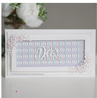 Creative Expressions- Sue Wilson- Slimline Collection- Essential Frames Craft Die