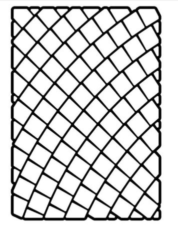 Creative Expressions- Lisa Horton- A5 Stencil-Tuscan Tiles