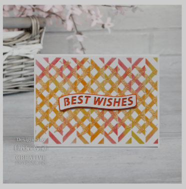 Creative Expressions- DL Stencil 4 in x 8 in (10.0 x 20.3 cm)- Tip Top