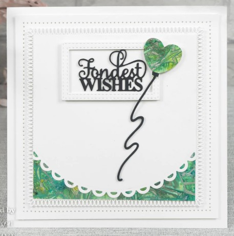 Creative Expressions- Sue Wilson- Mini Expressions- Fondest Wishes Craft Die