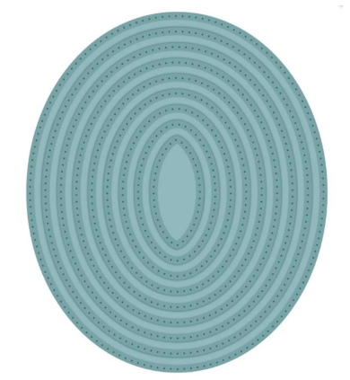 Creative Expressions- Sue Wilson- Noble Collection- Double Pierced Ovals Set B