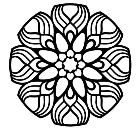 Creative Expressions- Lisa Horton- Mandala Mask- Dahlia Loops