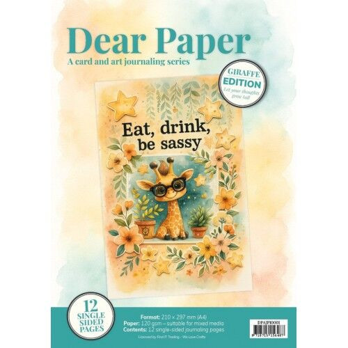 Find It Trading Dear Paper A Card and Art Journaling Series (2 Books)
