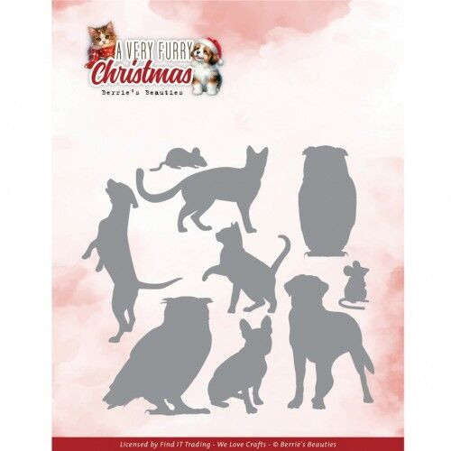Find It Trading Berrie's Beauties Very Furry Christmas - Very Furry Friends