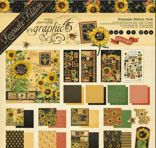 Graphic 45- Keepsake Edition Pack- Let It Bee