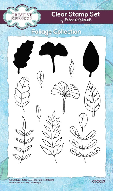 Creative Expressions- Helen Colebrook A6 Stamp Set- Foliage Collection