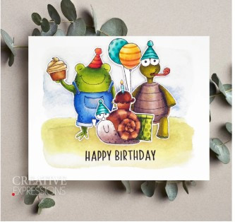 Creative Expressions- Jane's Doodles A5 Clear Stamp Set- It's Your Day
