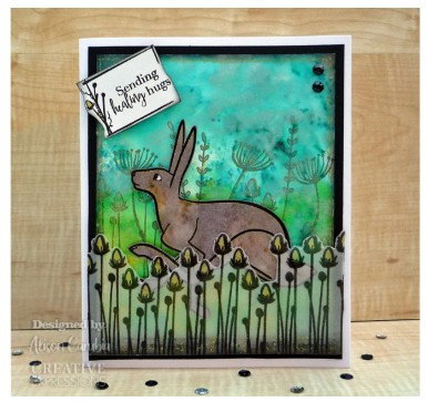 Creative Expressions- Bonnita Moaby A5 Clear Stamp Set- Be Brave