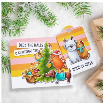 Creative Expressions- Jane's Doodles A5 Clear Stamp Set- O Christmas Tree