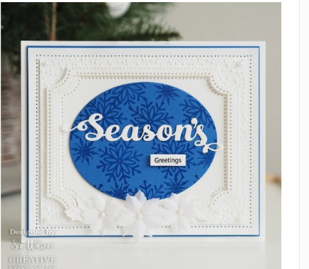 Creative Expressions- Sue Wilson- Festive Collection- Seasons Die & Stamp Set