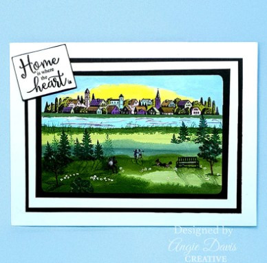 Creative Expressions- Sue Wilson A6 Stamp Set- Cottage Scenes