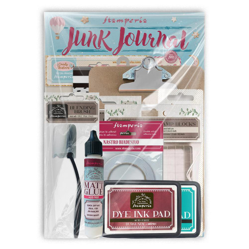 Stamperia Junk Journal And Colouring Kit - Candy Christmas