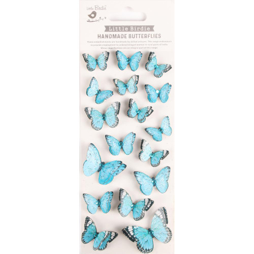 Little Birdie Crafts - 3D Jewel Butterflies Stickers