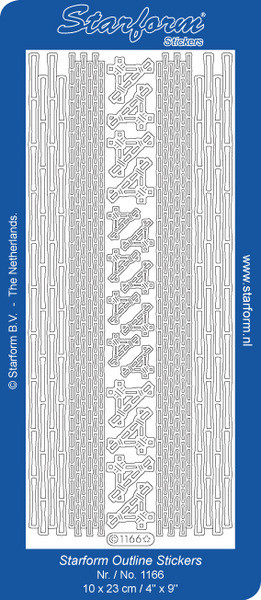 Starform BAMBOO CORNERS BORDERS Peel Stickers GOLD 1166