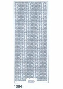 Starform BUTTERFLY BORDERS GOLD 1064 OUTLINE STICKERS